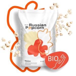 Зерна кукурузы лопающейся, сорт "Medium Yellow", (25 кг)