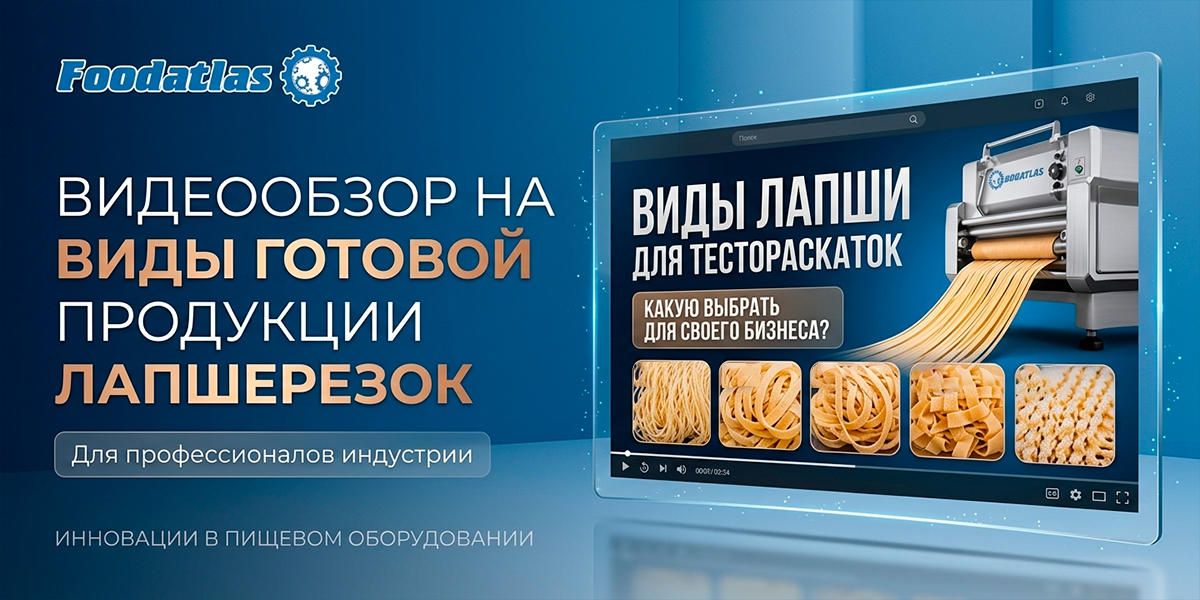 От пельменей до спагетти: видеообзор на виды лапши от Foodatlas От пельменей до спагетти: видеообзор на виды лапши от Foodatlas