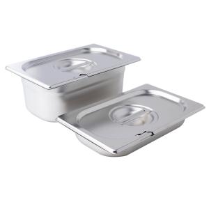 Набор гастроемкостей с крышками под ложку GN1/4-40,100