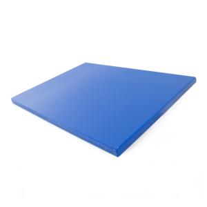 Доска разделочная 500х350х18 синяя пластик