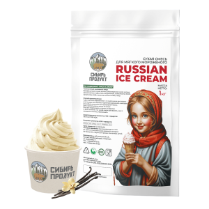 Смесь для мягкого мороженого и коктейлей СИБИРЬ ПРОДУКТ "ПРЕМИУМ" Сливочный
