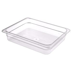 Гастроемкость 1/2 Н-65, поликарбонат, прозрачная