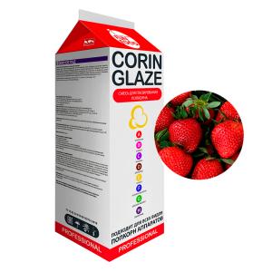 Вкусовая добавка "CorinGlaze"SR Клубника БИО 0,8 кг для попкорна