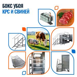 Бокс убоя КРС и свиней