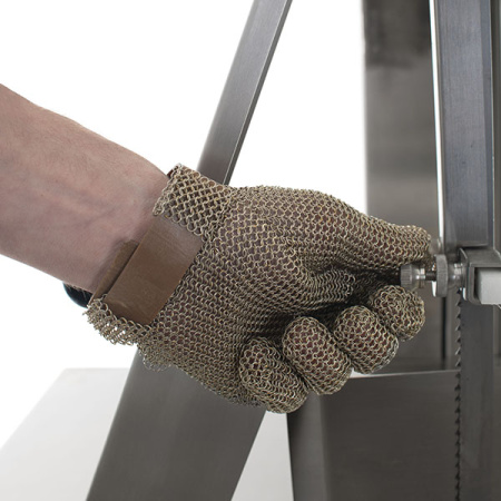 Кольчужные перчатки 5-палые №3