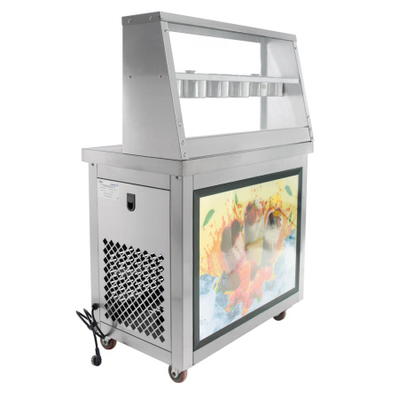 Фризер для ролл мороженого KCB-2Y Foodatlas (контейнеры, световой короб, 2 компрессора)