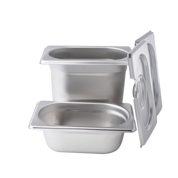 Набор гастроемкостей с крышками под ложку GN1/9-65,150