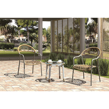 Стул E4027-31 (серо-коричневый) Фазенда