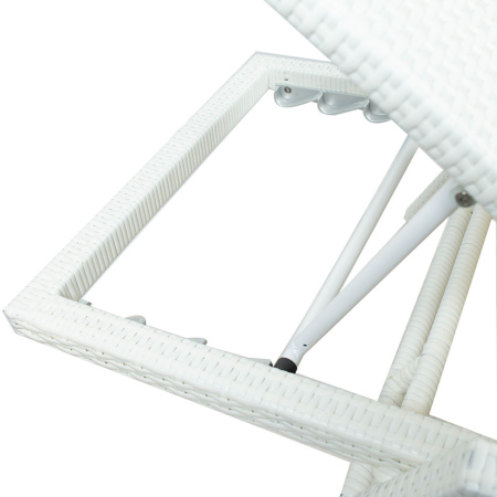 Шезлонг с матрасом E1001 (бирюзовый) Бриз