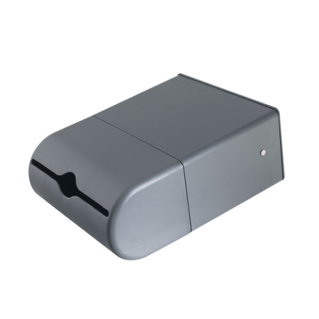 Ведро для мусора, держатель б/полотенец, Foodatlas JAH-543, 6л (серый)