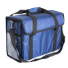 Термосумка для обедов 45х20х30 (27л), фольгированная, синяя