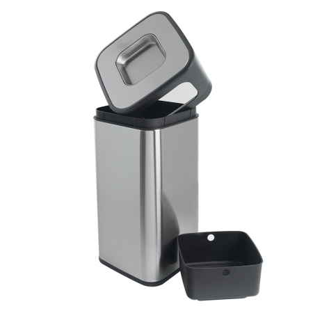 Урна уличная квадратная, пепельница, JAH-3222, 25л