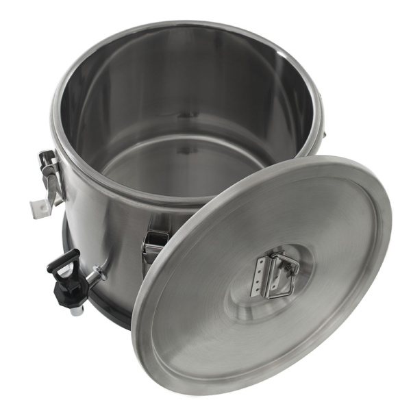 Термоконтейнер с краном 15л  нержавеющая сталь Foodatlas Pro      