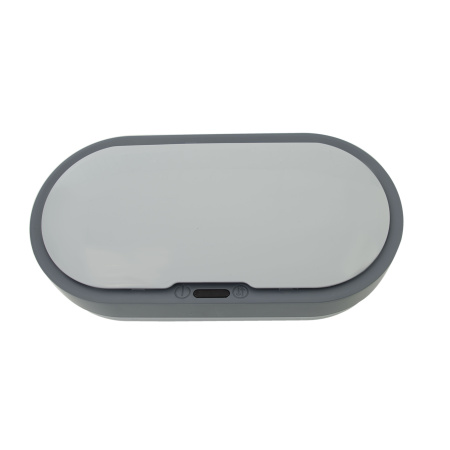 Ведро мусорное с ёршиком, сенсорное, JAH-6712, 8л (серый) (58906230015) распродажа