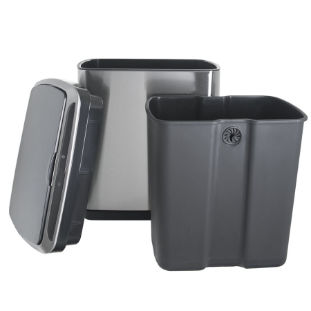 Ведро для мусора сенсорное, прямоугольное Foodatlas JAH-5111, 20 л. (58906230003) распродажа