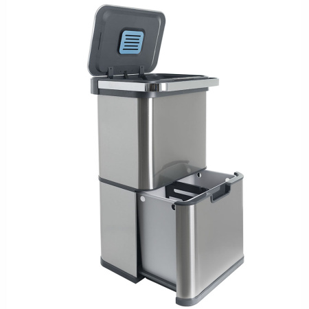 Ведро для раздельного сбора мусора  Foodatlas JAH-8888, 40л (58901200314) распродажа