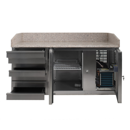 Стол холодильный для пиццы PZ1610TN Foodatlas