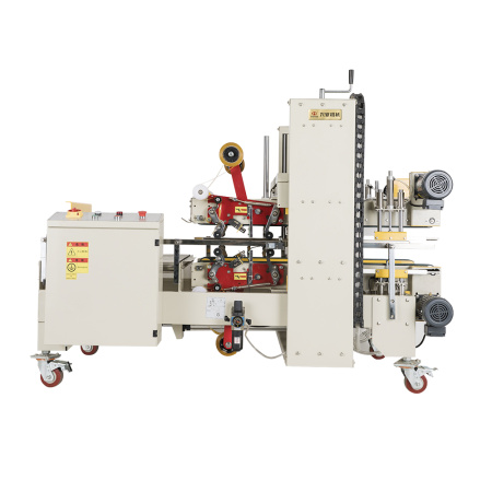 Полуавтоматический заклейщик углов коробов FXJ-555H Foodatlas