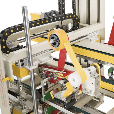 Полуавтоматический заклейщик углов коробов FXJ-555H Foodatlas