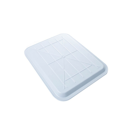 Поднос столовый 470х360 мм, пп белый