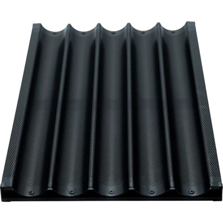 Противень для багета, 5 ячеек, перфорированный, алюминий YST-BA02 Foodatlas