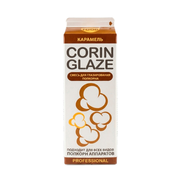 Вкусовая добавка "CorinGlaze"NR карамель 0,8 кг для попкорна