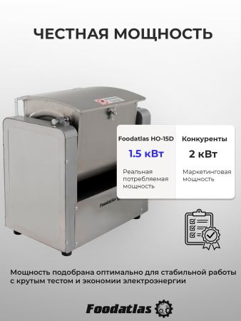 Машина тестомесильная Foodatlas HO-15D